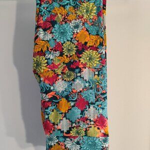 LuLaRoe OS Leggings Floral Colorful